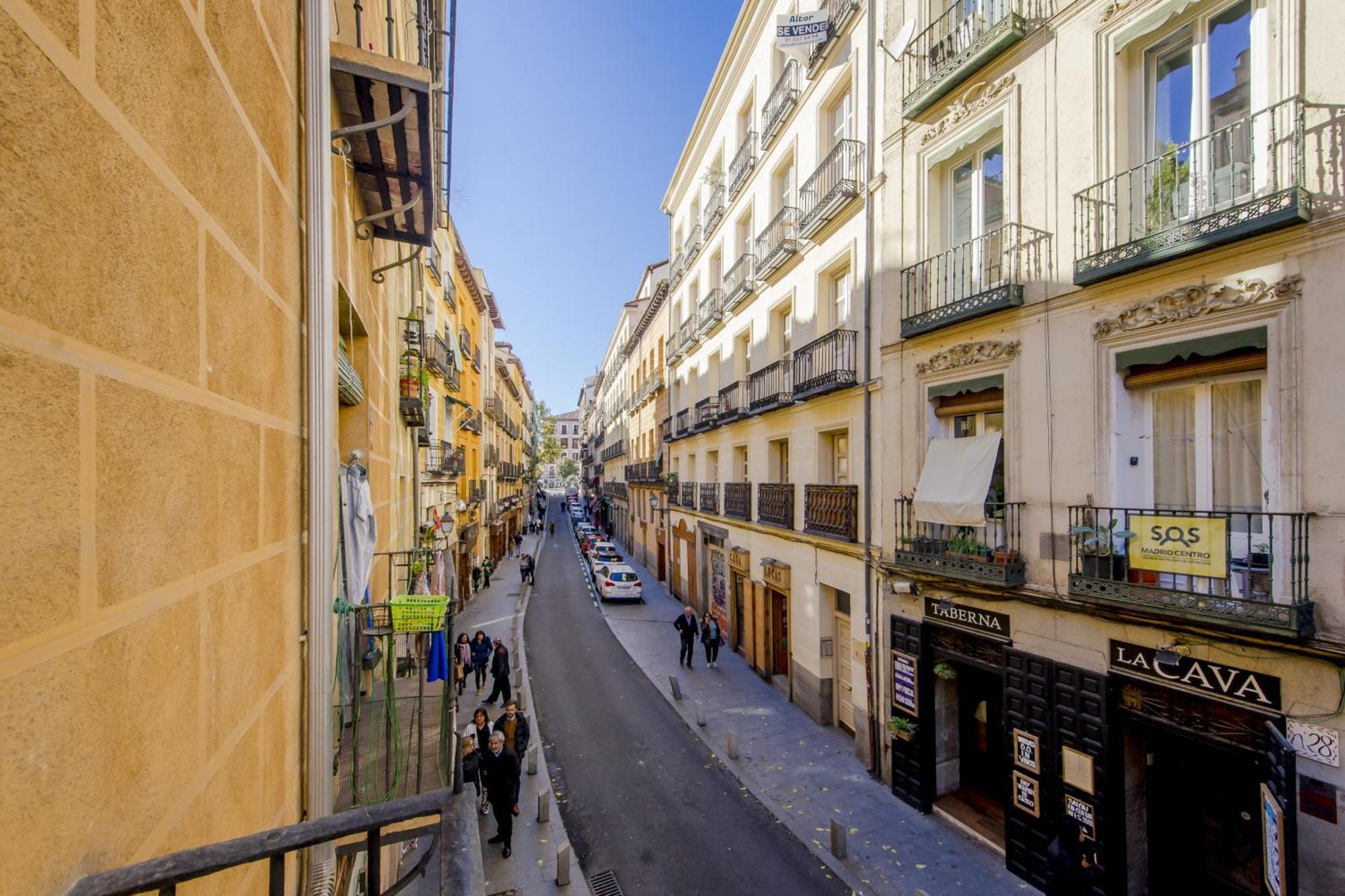 Apartamento Nuevo Apt De 7Pax Entre La Cava Alta Y La Cava Baja Madrid Exterior foto