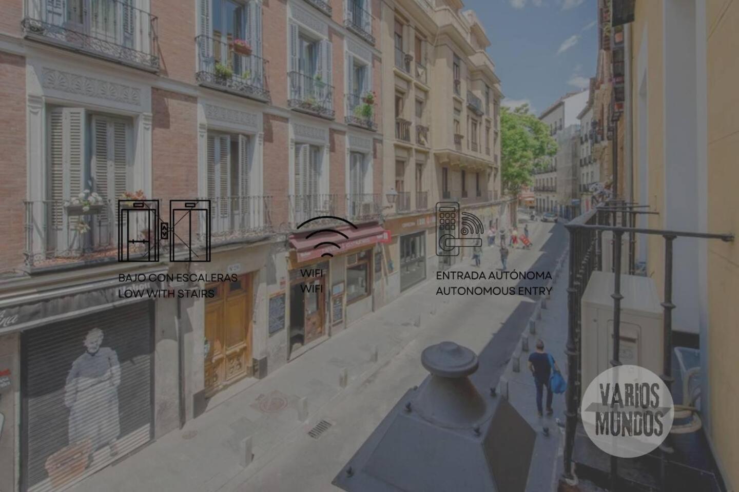 Apartamento Nuevo Apt De 7Pax Entre La Cava Alta Y La Cava Baja Madrid Exterior foto