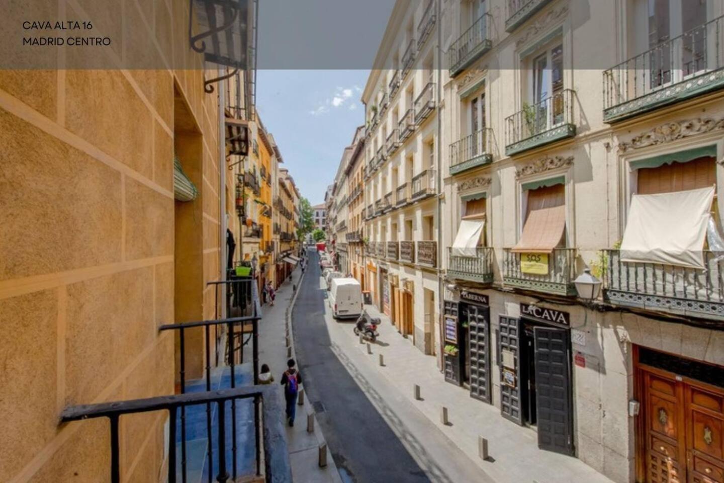 Apartamento Nuevo Apt De 7Pax Entre La Cava Alta Y La Cava Baja Madrid Exterior foto